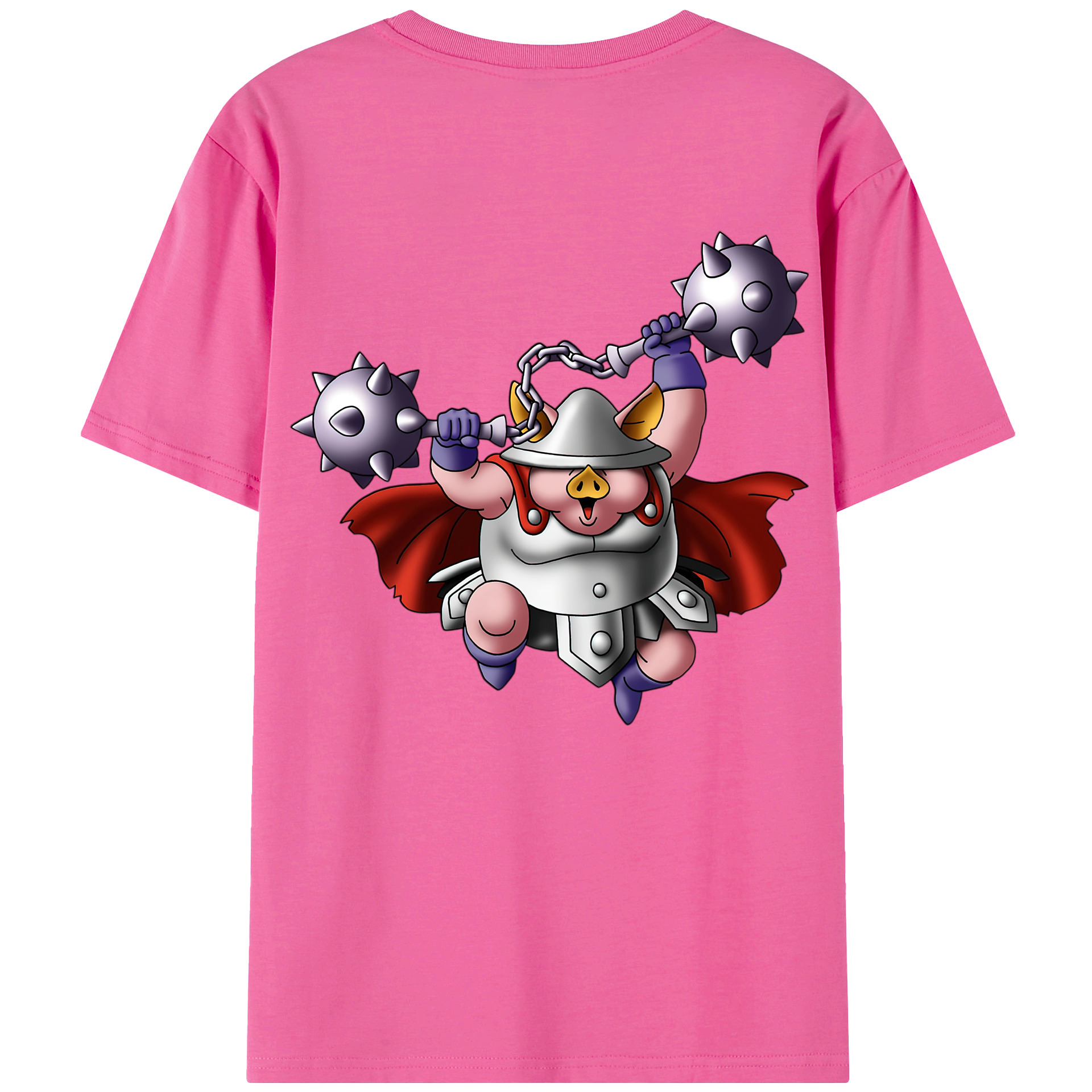 （画像用） ドラゴンクエスト Doragon Kuesuto Dragon Quest レディース半袖Tシャツ(バックプリント)